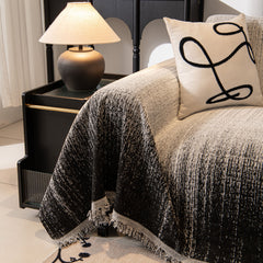Modern Textured Sofa Cover Blanket, Tightly Woven Pet Sofa Throw for Sectional Couches - Ornate Home