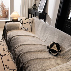 Modern Textured Sofa Cover Blanket, Tightly Woven Pet Sofa Throw for Sectional Couches - Ornate Home