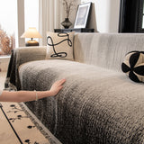 Modern Textured Sofa Cover Blanket, Tightly Woven Pet Sofa Throw for Sectional Couches - Ornate Home