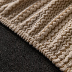 Modern Textured Stretch Sofa Cover, Plush Fleece Sofa Slipcover with 3D Stripe Texture - Ornate Home