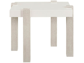 Modern White/Mist End Table - Ornate Home