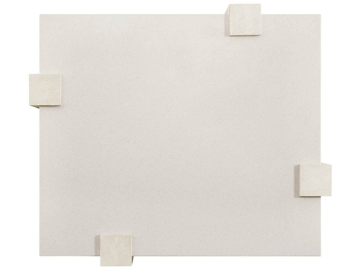 Modern White/Mist End Table - Ornate Home