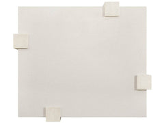 Modern White/Mist End Table - Ornate Home