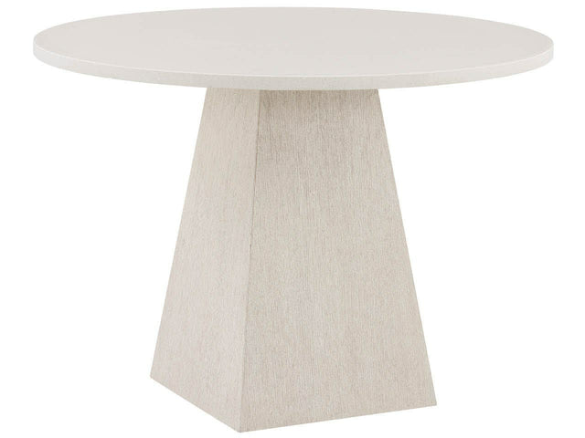 Modern White/Mist Quartz Dining Table - Ornate Home