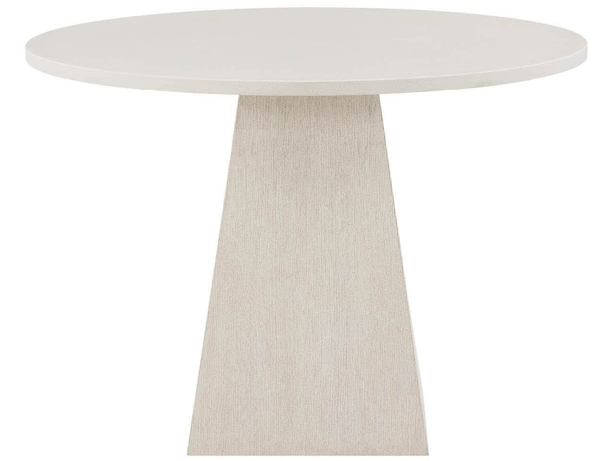 Modern White/Mist Quartz Dining Table - Ornate Home