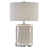 Modica Taupe Ceramic Lamp - Ornate Home