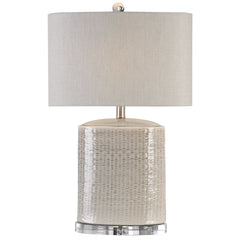 Modica Taupe Ceramic Lamp - Ornate Home