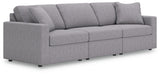 Modmax Granite 3-Piece Sectional Sofa - Ornate Home