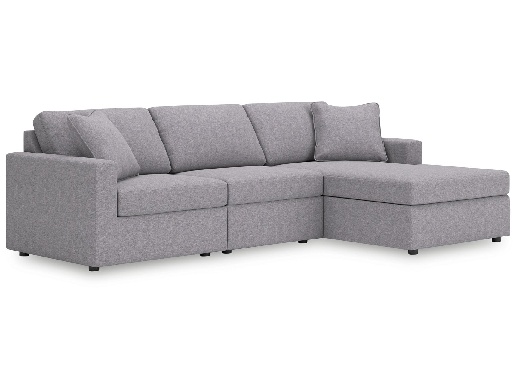 Modmax Granite 3-Piece Sectional with RAF Chaise (Online Special Price) - Ornate Home