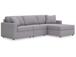 Modmax Granite 3-Piece Sectional with RAF Chaise (Online Special Price) - Ornate Home