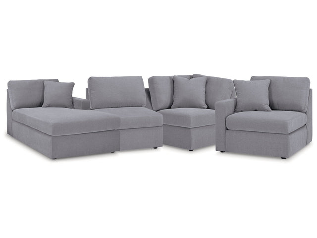 Modmax Granite 4-Piece Sectional w/Chaise (Online Special Price) - Ornate Home