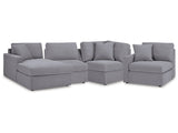 Modmax Granite 4-Piece Sectional with Chaise (Online Special Price) - Ornate Home