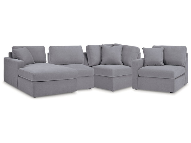 Modmax Granite 4-Piece Sectional with Chaise - Ornate Home