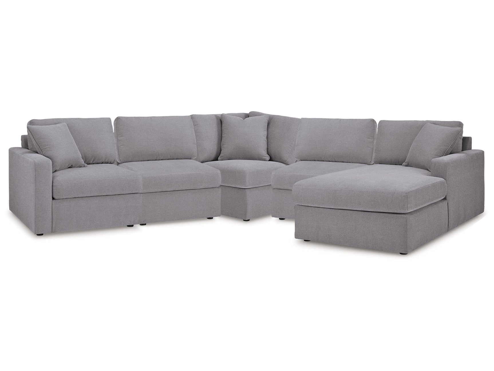 Modmax Granite 5-Piece Sectional w/Chaise (Online Special Price) - Ornate Home