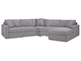 Modmax Granite 5-Piece Sectional w/Chaise - Ornate Home