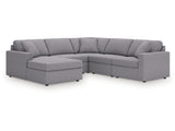 Modmax Granite 5-Piece Sectional with Chaise - Ornate Home