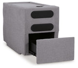 Modmax Granite 6-Piece Sectional and Oversized Accent Ottoman - Ornate Home