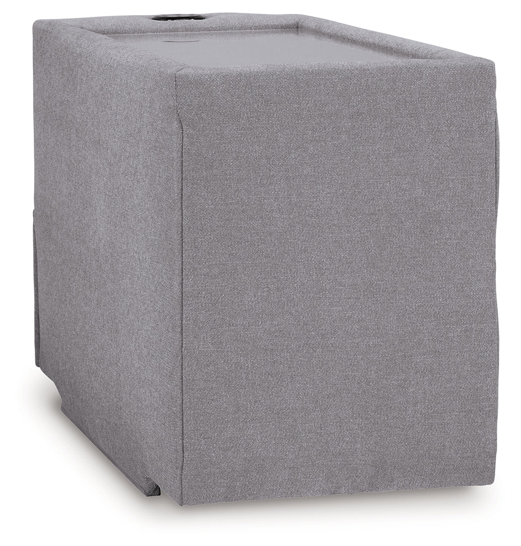 Modmax Granite 6-Piece Sectional and Oversized Accent Ottoman - Ornate Home