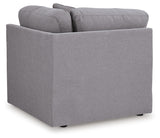 Modmax Granite 6-Piece Sectional and Oversized Accent Ottoman - Ornate Home