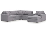 Modmax Granite 6-Piece Sectional with Chaise (Online Special Price) - Ornate Home