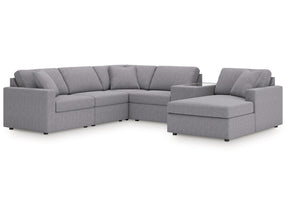 Modmax Granite 6-Piece Sectional with Chaise (Online Special Price) - Ornate Home