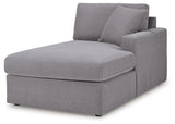 Modmax Granite 8-Piece Sectional w/Audio System & Chaise (Online Special Price) - Ornate Home