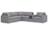 Modmax Granite 8-Piece Sectional with Audio Consoles - Ornate Home