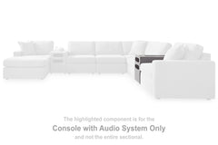 Modmax Granite 8-Piece Sectional with Audio Consoles - Ornate Home