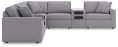 Modmax Granite 8-Piece Sectional with Audio Consoles - Ornate Home