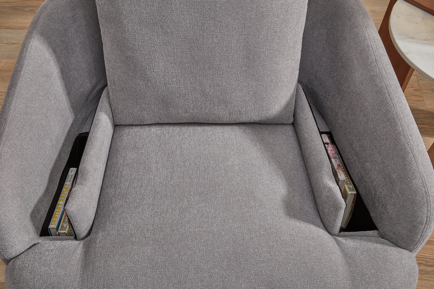 Modmax Granite Swivel Glider Recliner (Online Special Price) - Ornate Home