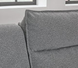 Modmax II Salt and Pepper 6-Piece Reclining Sectional with Chaise and Audio Console - Ornate Home