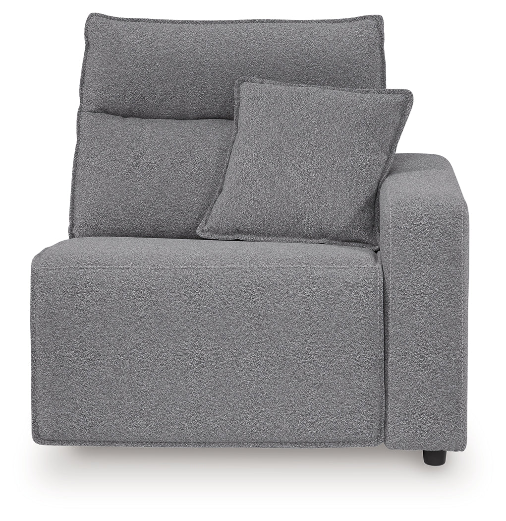 Modmax II Salt and Pepper 8-Piece Power Reclining Sectional with Console (Online Special Price) - Ornate Home