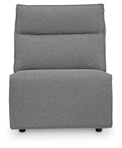Modmax II Salt and Pepper 8-Piece Power Reclining Sectional with Console - Ornate Home