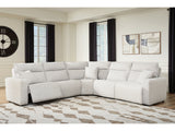 Modmax II Stone 5-Piece Power Reclining Sectional (Online Special Price) - Ornate Home