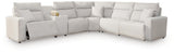 Modmax II Stone 6-Piece Power Reclining Sectional with Console (Online Special Price)