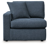 Modmax Ink 4-Piece Sectional Sofa, 3-Piece Sectional Loveseat and Ottoman - 92121U25 - Ornate Home