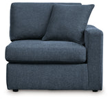 Modmax Ink 4-Piece Sectional Sofa, 3-Piece Sectional Loveseat and Ottoman - 92121U25 - Ornate Home