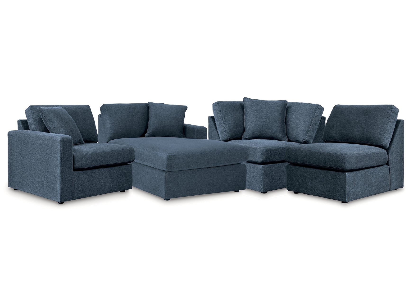 Modmax Ink 4-Piece Sectional w/Chaise - Ornate Home
