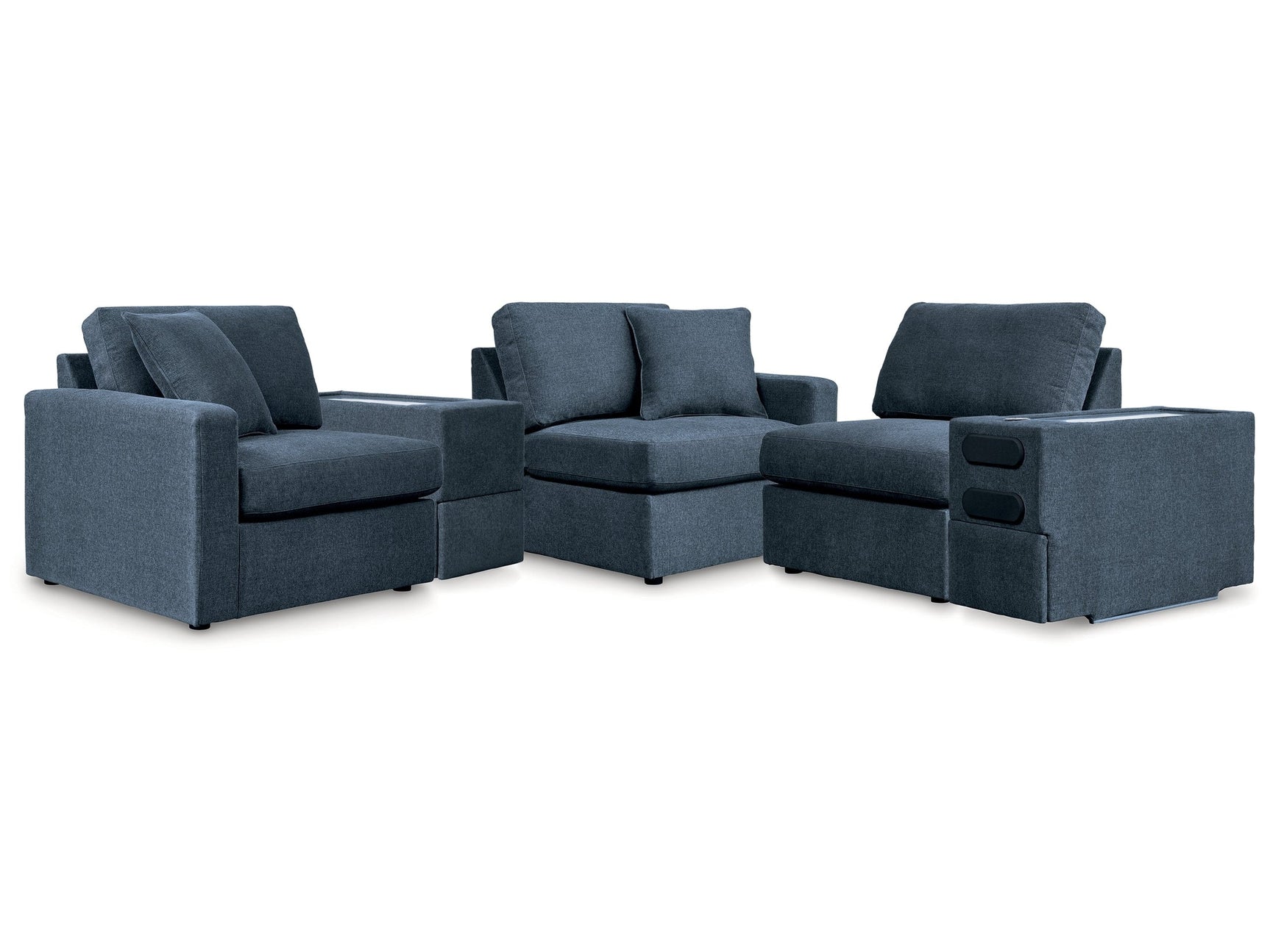 Modmax Ink 5-Piece Sectional w/Audio System (Online Special Price) - Ornate Home