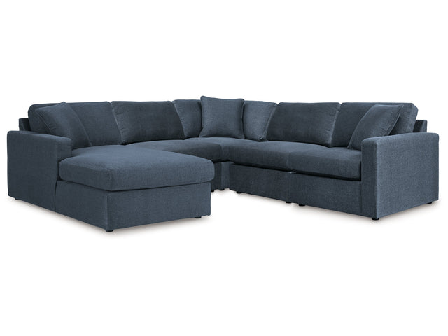 Modmax Ink 5-Piece Sectional w/Chaise - Ornate Home