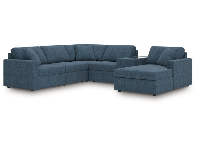 Modmax Ink 6-Piece Sectional with Chaise - Ornate Home