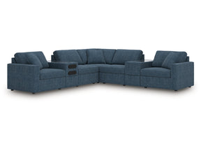 Modmax Ink 7-Piece Balanced Sectional with Audio and Storage Consoles (Online Special Price) - Ornate Home