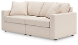 Modmax Oyster 2-Piece Sectional Loveseat (Online Special Price) - Ornate Home
