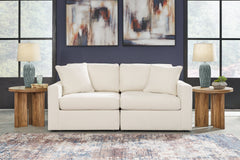 Modmax Oyster 3-Piece Sectional Sofa, 2-Piece Sectional Loveseat and Swivel Glider Recliner - Ornate Home