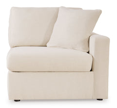 Modmax Oyster 3-Piece Sectional Sofa and 2-Piece Sectional Loveseat w/ Console - Ornate Home