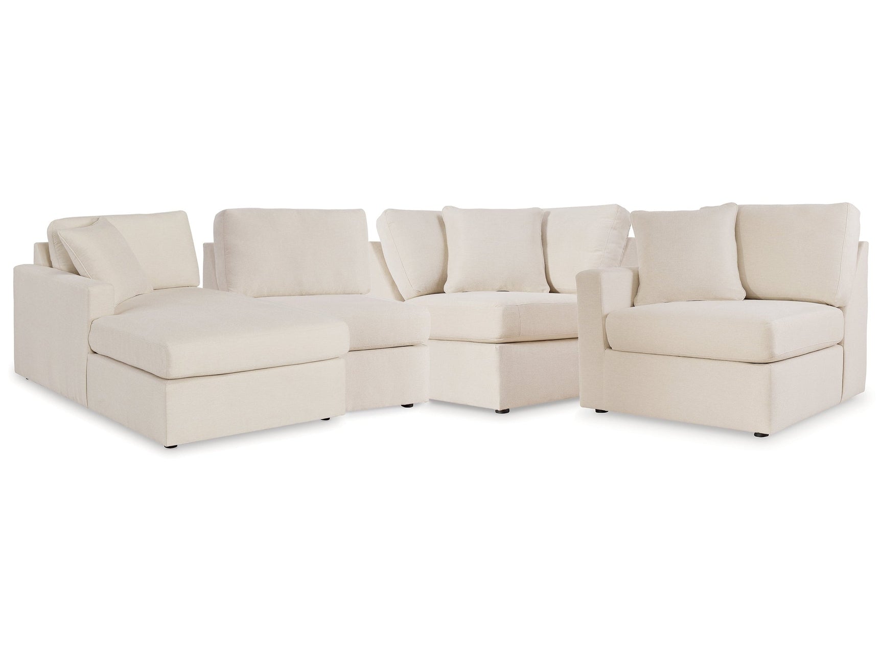 Modmax Oyster 4-Piece Sectional with Chaise (Online Special Price) - Ornate Home