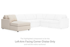 Modmax Oyster 5-Piece Double Chaise w/Audio Consoles - Ornate Home