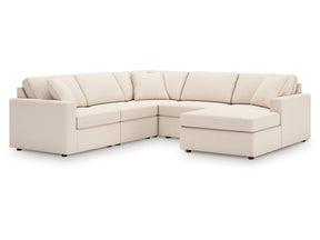 Modmax Oyster 5-Piece Sectional with Chaise (Online Special Price) - Ornate Home