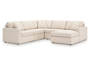 Modmax Oyster 5-Piece Sectional with Chaise - Ornate Home
