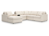 Modmax Oyster 6-Piece Sectional with Audio System and Chaise (Online Special Price) - Ornate Home